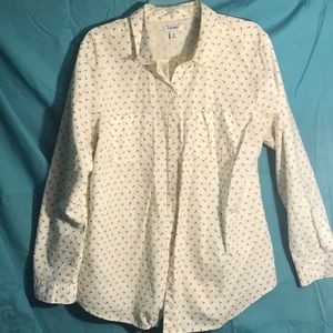Anchor button up shirt